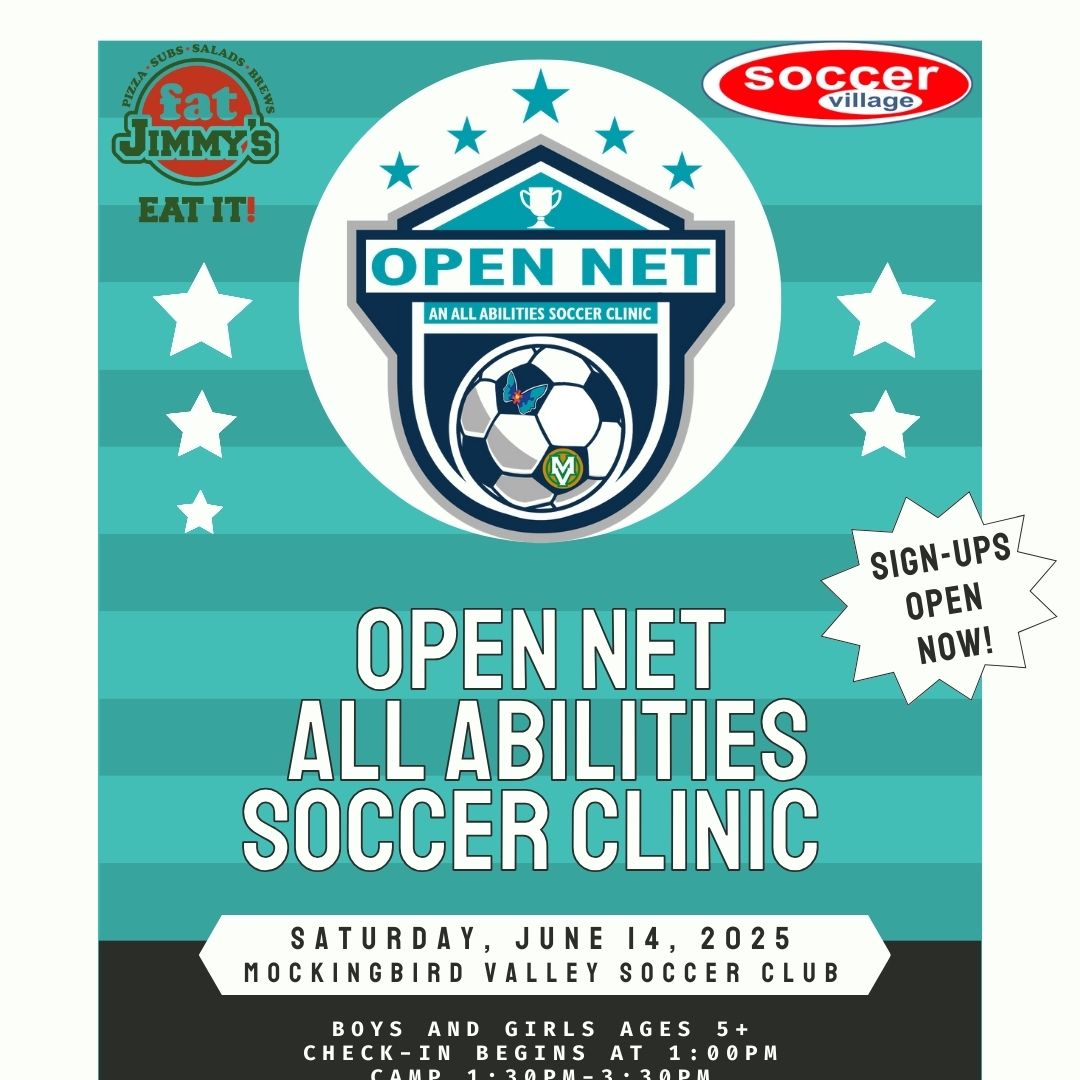 Open Net  All Abilities Soccer Clinic - logo
